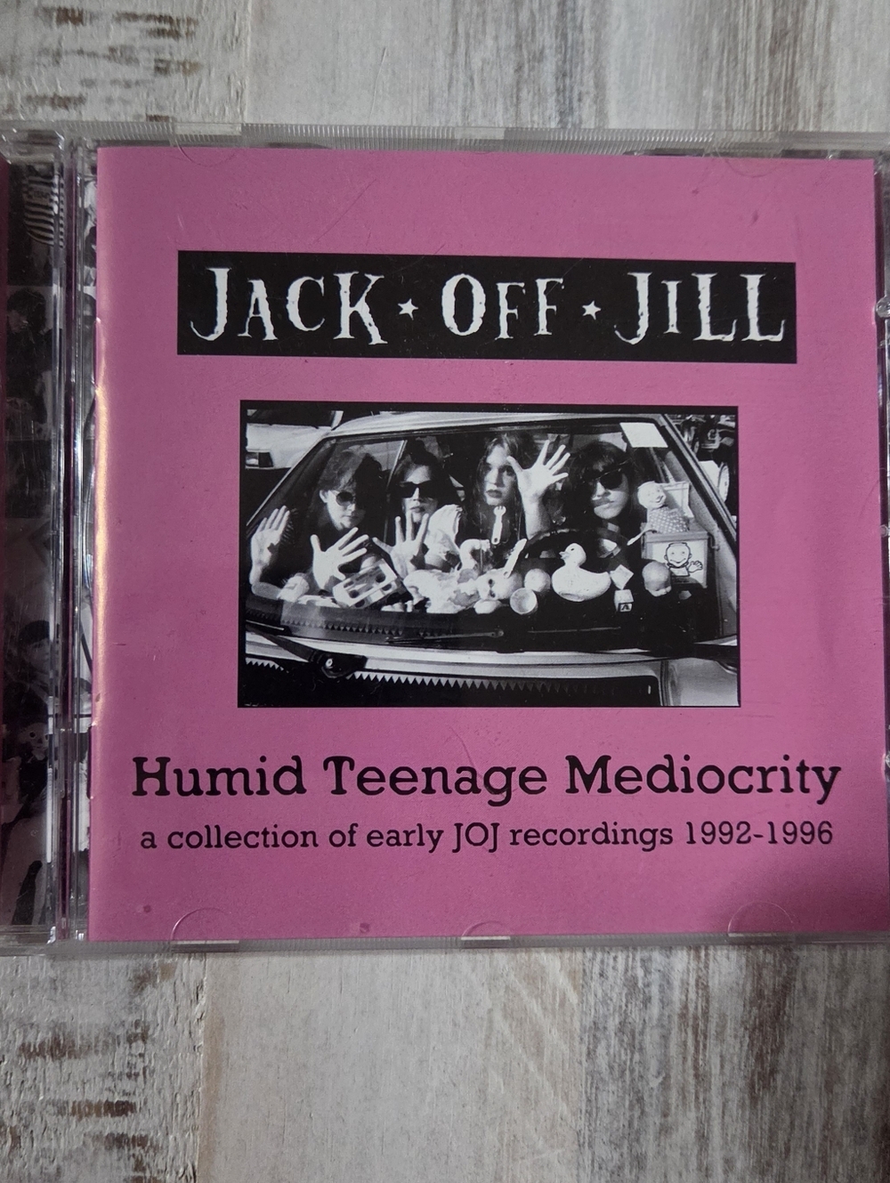 Rare OOP Jack Off Jill - Humid Teenage Mediocrity 1992 - 1996 CD